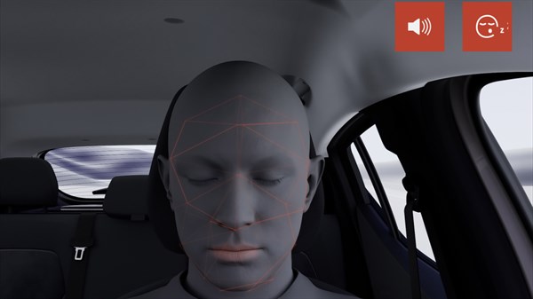 Fatigue detection camera - Dacia Sandero 